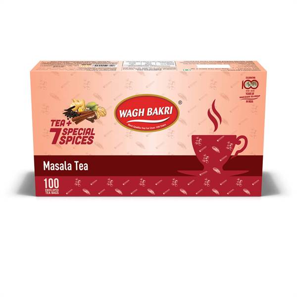Wagh Bakri Masala Chai Tea Bags